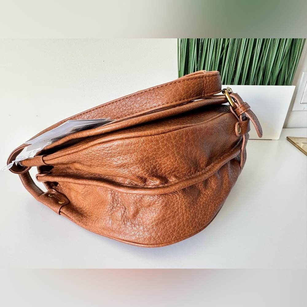 NWT David Jones large crossbody bag brown - Picture 5 of 12